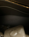 Suede Intrecciato Small Andiamo Shoulder Bag Cypress