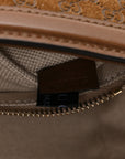 Suede MicroGCCIssima Go Small Shoulder Bag Brown