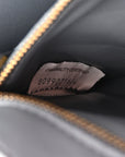 Grained Calfskin Maxi Intrecciato Cassette Crossbody Bag Thunder