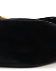 Velvet Matelasse Mini GG Marmont Shoulder Bag Black