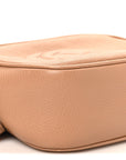 Pebbled Calfskin Small Soho Disco Bag Camelia