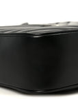 Calfskin Matelasse Monogram Lou Camera Bag Black