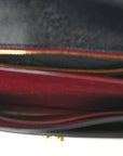 Grain De Poudre Monogram Cassandra Clasp Bag Black Rouge Legion