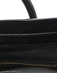 Calfskin Nubuck Suede Micro Tri-Color Luggage Porcelain