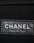 Lambskin Quilted Large Boy Flap Black