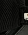 Calfskin Quilted Medium Boy Flap Black