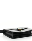 Liege Calfskin Medium Classic Box Flap Bag Anthracite