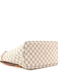 Damier Azur Neo Neverfull MM Rose Ballerine