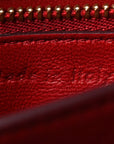 Box Calfskin Small Classic Box Flap Bag Red