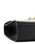 GCCIssima Small Padlock Shoulder Bag Black