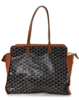 Goyardine Sac Hardy Pet Carrier PM Black Gold