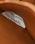 Lambskin Maxi Intrecciato Cassette Crossbody Bag Caramel