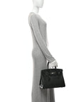 Epsom Birkin 30 Black