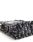 Oblique Mini Book Tote Phone Bag Blue