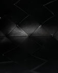 Lambskin Maxi Intrecciato Small Cassette Camera Bag Black