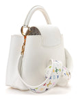 LV X TM Taurillon BB Capucines Blanc