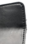 The Rhinestone J Marc Mini Shoulder Bag Black