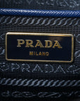 Saffiano Large Galleria Double Zip Tote Bluette