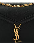 Grain De Poudre Monogram Cassandra Clasp Bag Black Rouge Legion