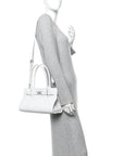 Calfskin Medusa '95 Tote Bag White