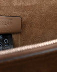GG Supreme Monogram Small Dionysus Shoulder Bag Taupe