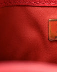 Caviar Quilted Mini CHNL 25 Handbag Coral