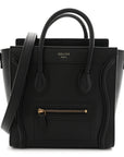 Smooth Calfskin Nano Luggage Black