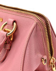 Goatskin Madras Bauletto Peonia