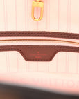 Damier Ebene Neo Neverfull MM Rose Ballerine