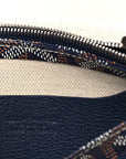 Goyardine Plumet Wallet Clutch Navy