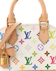 LV x TM Monogram Multicolor Alma BB White