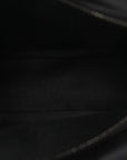 Calfskin Matelasse Monochrome Small GG Marmont Chain Shoulder Bag Black