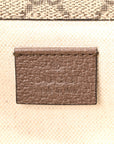 GG Supreme Monogram Web Small Neo Vintage Double Flap Messenger Bag Beige New Acero