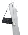 Re-Nylon Saffiano Medium Re-Edition 1978 Top Handle Bag Black