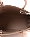 Grained Calfskin Nano Sac De Jour Pale Blush