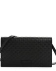 MicroGCCIssima Crossbody Wallet Black