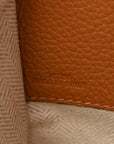 Grained Calfskin Mini Hammock Shoulder Bag Light Caramel