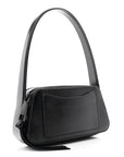 Saffiano Slingshot Shoulder Bag Black