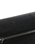 Derby Calfskin Vintage Check Small Macken Crossbody Bag Black