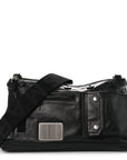 Goatskin The Large Cargo Bag Black
