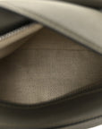 Calfskin Mini Puzzle Bag Khaki Green