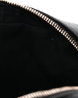 Calfskin Matelasse Monogram Lou Camera Bag Black