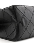 Aged Calfskin Quilted 2.55 Reissue 226 Flap Black