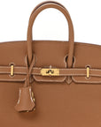 Togo Birkin 25 Gold