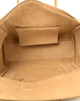Suede Calfskin Medium New Luggage Beige