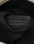 Lambskin Quilted Medium Loulou Puffer Monogram Chain Satchel Crema Soft
