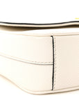Saffiano Flap Shoulder Bag Talco