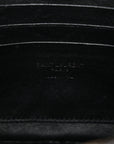 Grain De Poudre Matelasse Monochrome Monogram Mini Lou Camera Bag Black