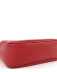 Pebbled Calfskin Small Soho Disco Bag Tabasco Red