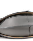 Calfskin Jacquard Mini Gate Dual Bag Ash Grey